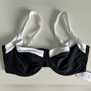 Curve Love Wide Strap Underwire Bikini Top